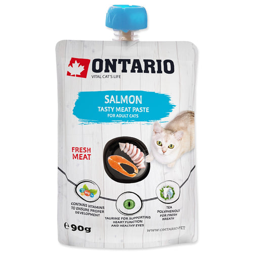 ONTARIO Fresh Meat pasteta, bogata lososom, 90g