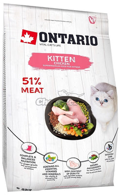 ONTARIO KITTEN, piletina, 2kg
