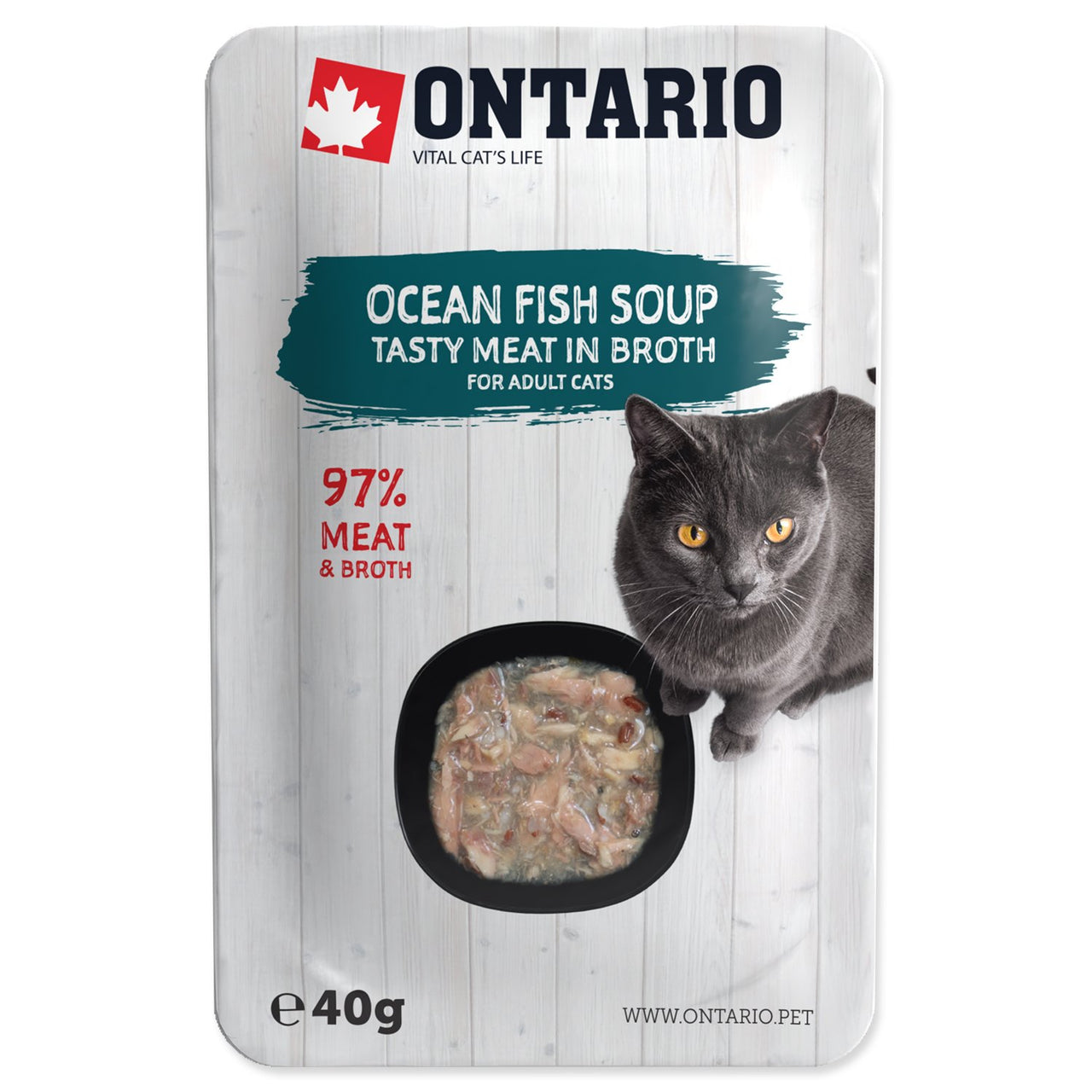 ONTARIO Riblja juha, s komadicima tunjevine i skuse, 40g