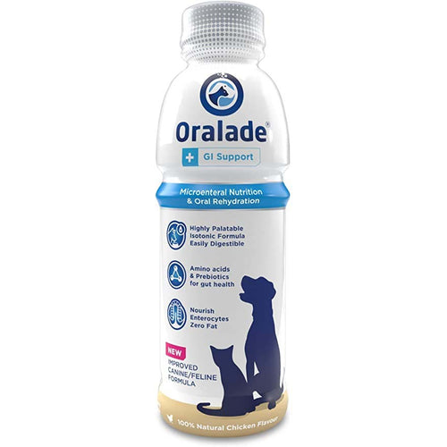ORALADE GI support, tekucina za rehidraciju pasa i macaka, 500ml