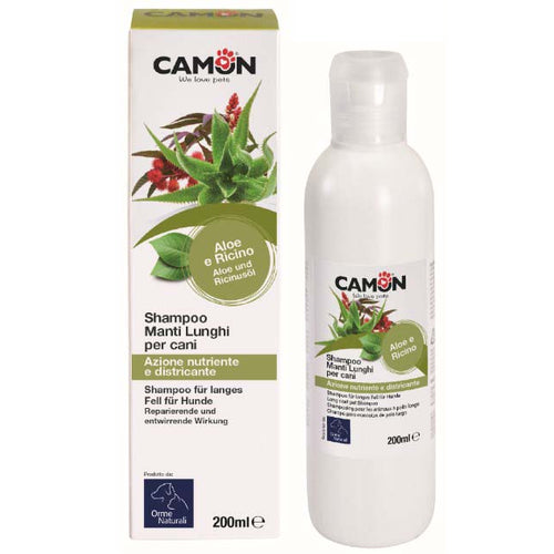 ORME NATURALI Sampon za dugu dlaku, s Aloe verom i ricinusovim ulje, 200ml