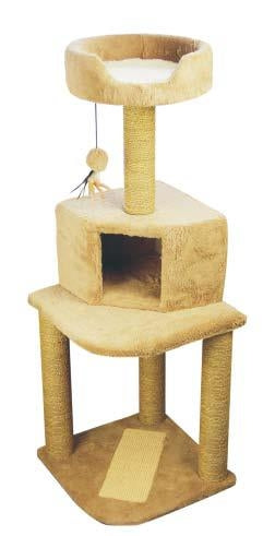PAWISE Grebalica Cat Tower 45x45x128cm