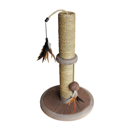 PAWISE Grebalica Vertigo stup s igrackom, 30x30x50cm