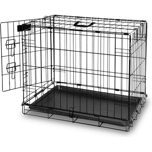 PAWISE Kavez zicani crni, sklopivi, 62x43,5x50cm, 1 vrata