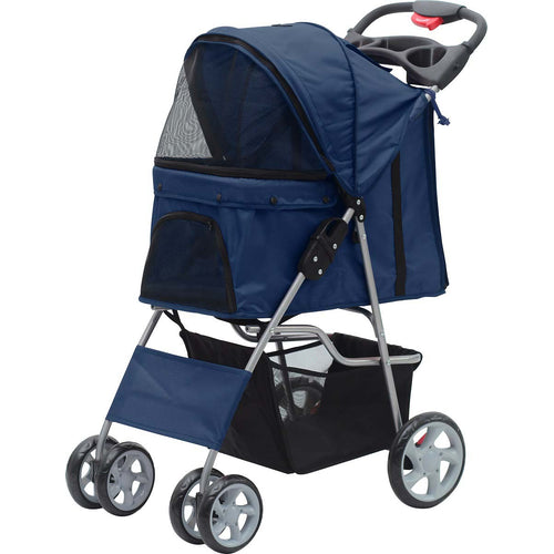 PAWISE Kolica za pse Pet Stroller, 68x46x100cm, plava