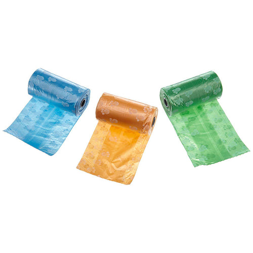 PAWISE Poop Bag vrecice za izmet, 1rola*20vrecica, razne boje