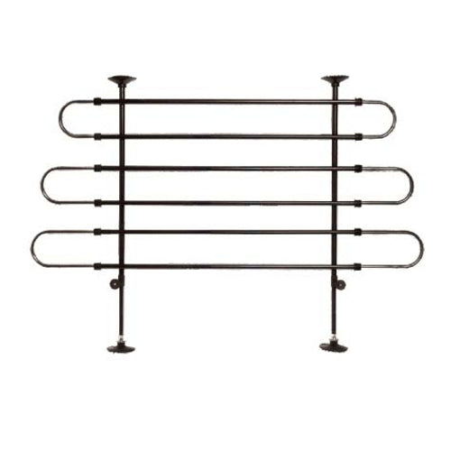 PAWISE Pregrada za auto, 3 elementa, sirina 85-140cm, visina 75-110cm