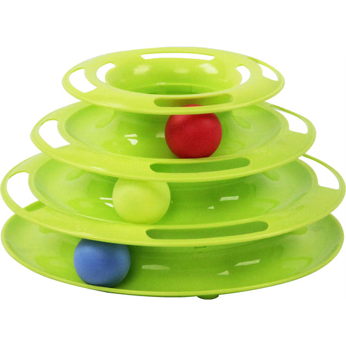 PAWISE Track Tower, 24,6x24,6x13,2cm