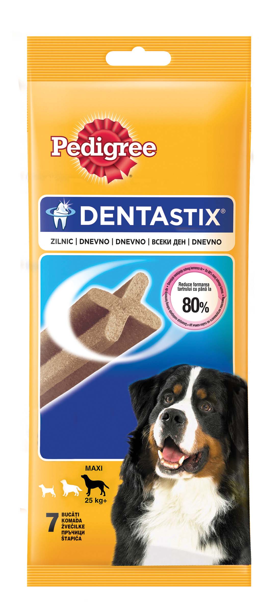 PEDIGREE DentaStix Daily za velike pasmine, od 25+ kg, 7 kom, 270g 