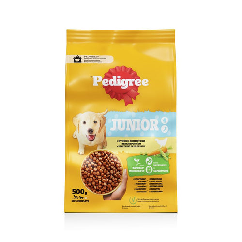 PEDIGREE JUNIOR s peradi i povrcem
