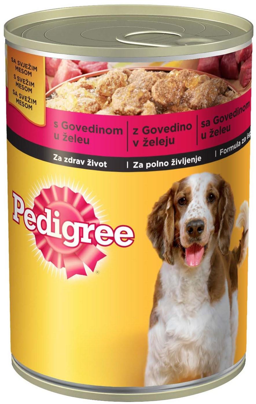 PEDIGREE Konzerva s govedinom u zeleu