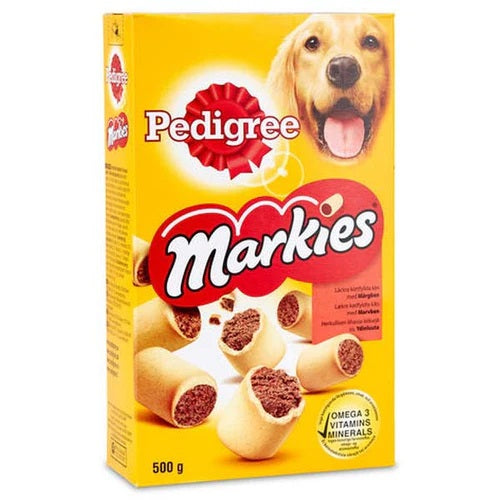 PEDIGREE Markies, poslastice za pse s kostanom mozdinom, 500g