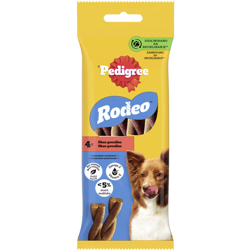 PEDIGREE Rodeo s govedinom, poslastica za pse, 70g