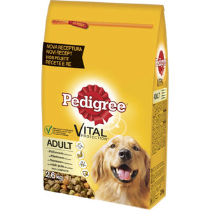 PEDIGREE Vital Protection Adult s peradi i povrcem, 2,6kg
