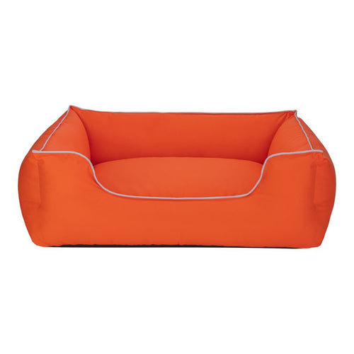 PET COMFORT Krevet Alpha, 100% poliester, vodootporni, narancasta, L - 105x85cm
