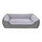 PET COMFORT Krevet Bravo Duo, s unutrašnjosti od pliša, siva, L - 90x70cm