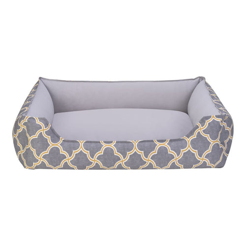 PET COMFORT Krevet Delta, 65% pamuk, vodoodbojni, svijetlo siva, 90x70cm