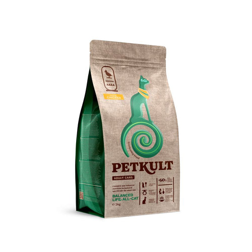 PETKULT Adult Care Balanced Life, bogato piletinom, 2kg