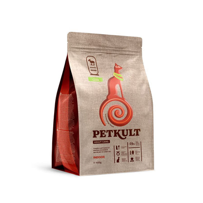 PETKULT Adult Care Indoor, s janjetinom, 400g