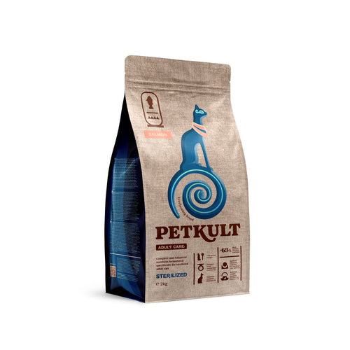 PETKULT Adult Care Sterilized, losos, 2kg