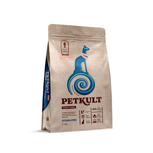 PETKULT Adult Care Sterilized, losos, 7kg