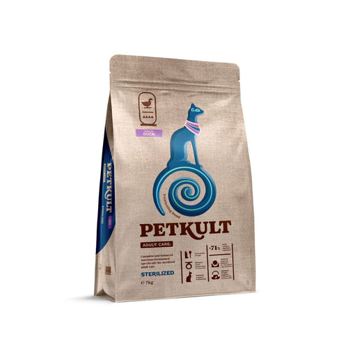 PETKULT Adult Care Sterilized, s pacetinom, 7kg