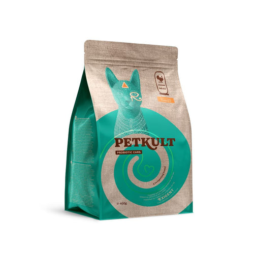 PETKULT Probiotic Care Exigent, bogato svjezom puretinom, bez zitarica, 400g