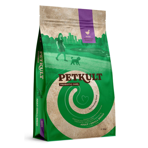 PETKULT Probiotics, Small, pacetina sa smeđom rizom, 8kg