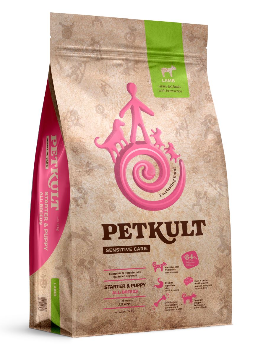 PETKULT Sensitive STARTER&PUPPY janjetina sa smeđom rizom, 12kg