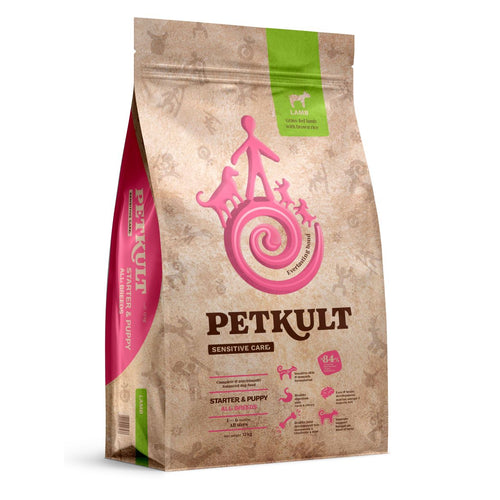 PETKULT Sensitive STARTER&PUPPY janjetina sa smeđom rizom, 12kg