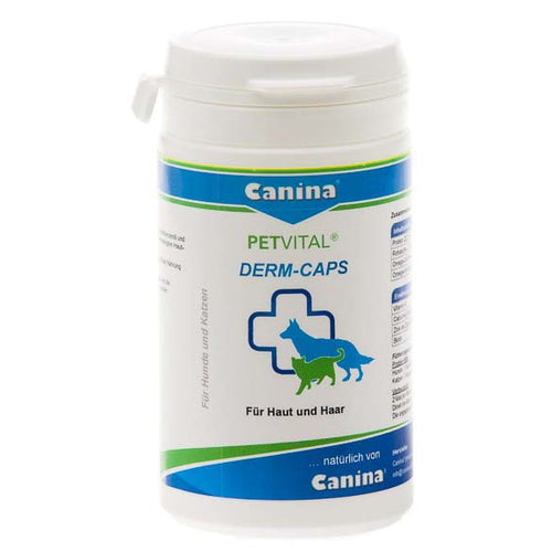 PETVITAL Derm Caps kapsule ulja nocurka za zdravlje koze i dlake pasa i macaka