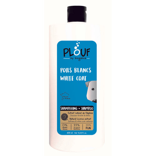 PLOUF by BIOGANCE Sampon za bijelu dlaku, za mekocu i sjaj dlake, 400ml