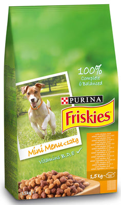 FRISKIES Dog Menu Mini Piletina/Povrce