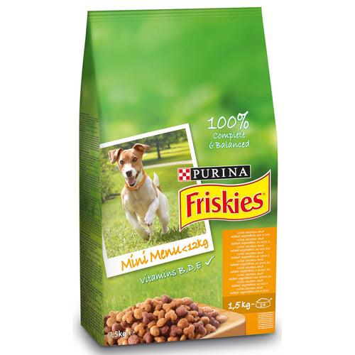 FRISKIES Dog Menu Mini Piletina/Povrce