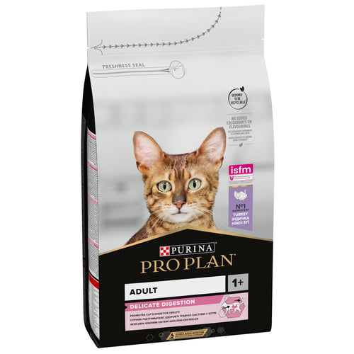PRO PLAN Delicate Digestion, bogato puretinom, 1,5kg