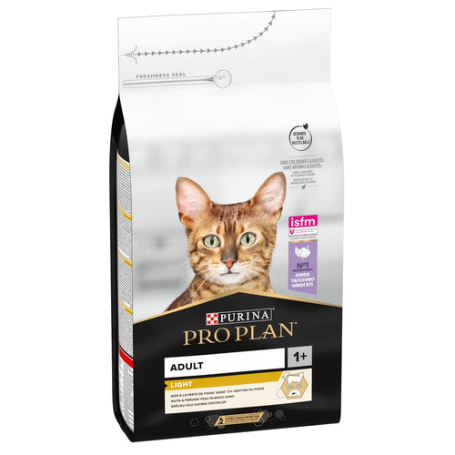 PRO PLAN Light, Opti Light, nizak udio masti, bogato puretinom, 1,5kg
