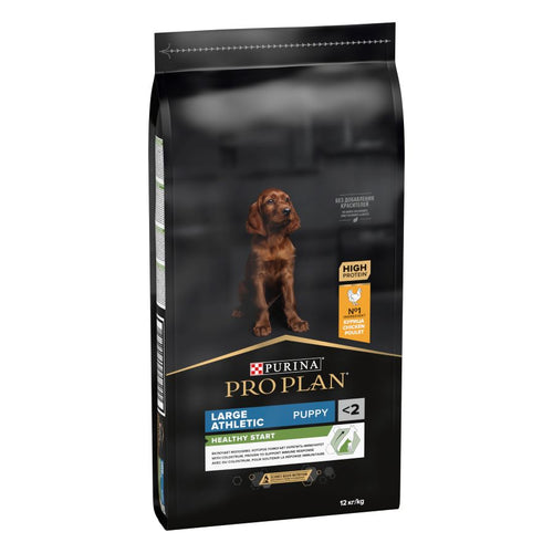 PRO PLAN PUPPY Large Athletic, Opti Start, bogato piletinom, 12kg