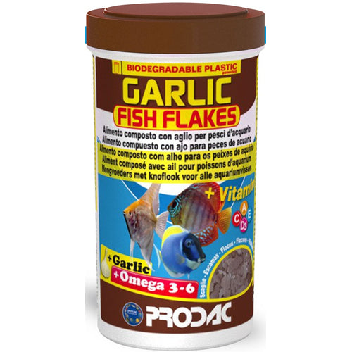 PRODAC Garlic fish, hrana u listicima s cesnjakom za tropske ribice, 250ml