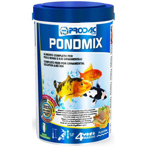 PRODAC Pondmix, hrana za ribe u jezercima, listici i stapici, 1,2l