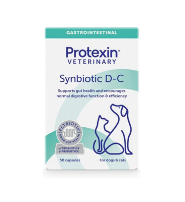 PROTEXIN Synbiotic, probiotsko-prebiotske kapsule za pse i macke, 50 kapsula