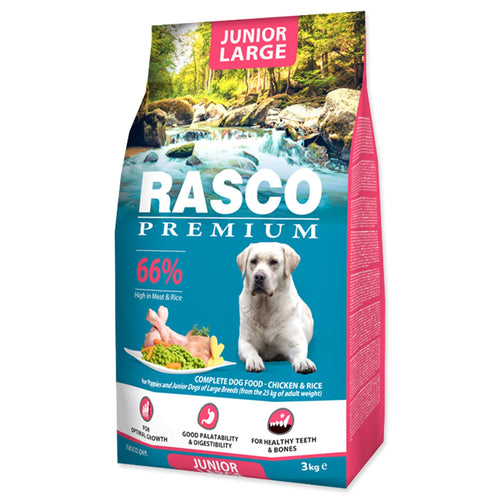 RASCO Premium JUNIOR Large, piletina s rizom 