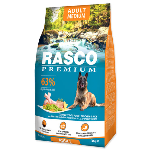 RASCO Premium Medium, piletina s rizom 