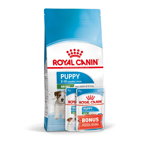 RC SHN Mini PUPPY 2kg + 2 x SHNW Mini PUPPY 85g GRATIS