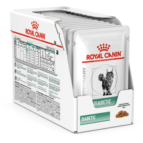 RC VHN Cat Diabetic, za regulaciju opskrbe glukozom, vrecice 12x85g