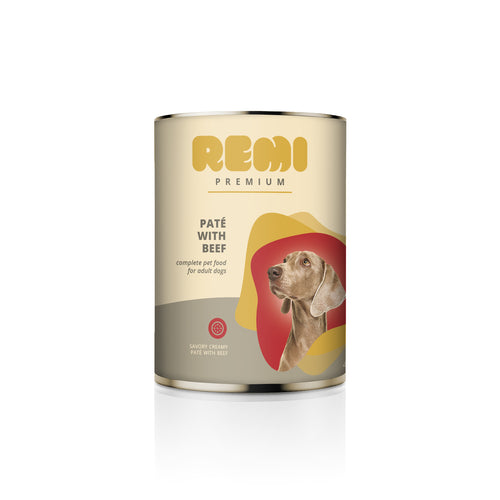 REMI PREMIUM Dog Pasteta, s govedinom, bez glutena, 400g