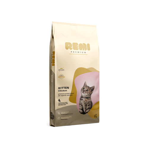 REMI PREMIUM KITTEN, piletina, 8kg