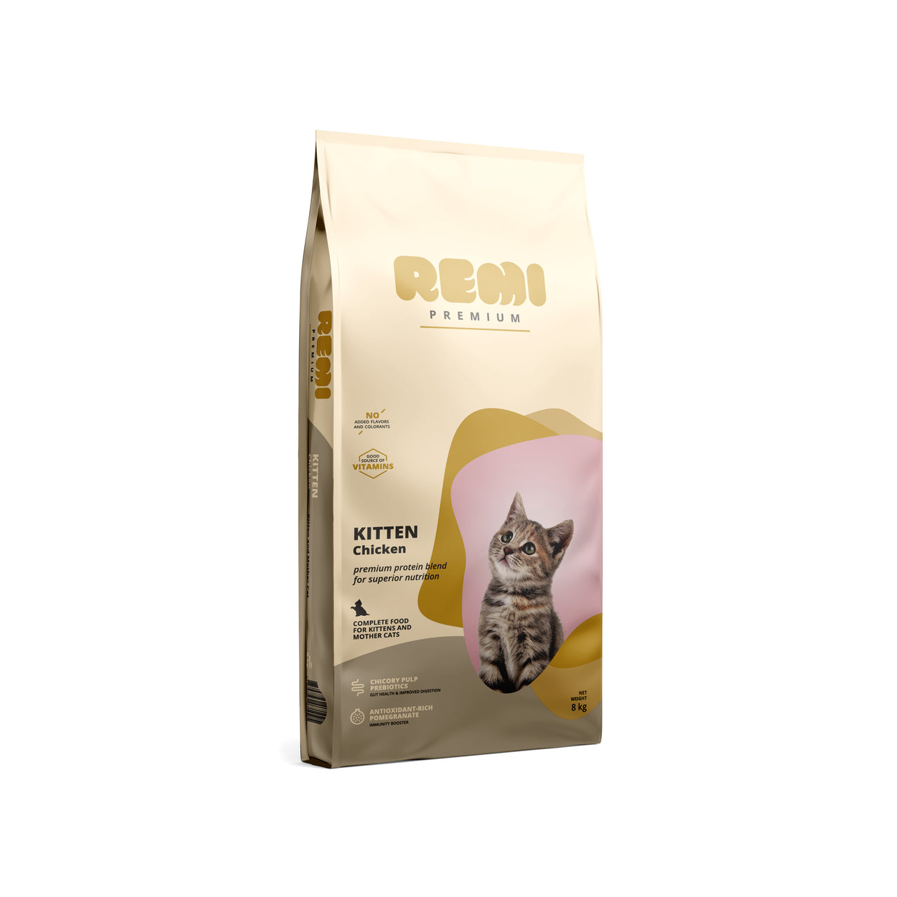 REMI PREMIUM KITTEN, piletina, 8kg