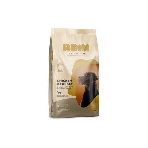 REMI PREMIUM Large, s piletinom i puretinom, 3kg