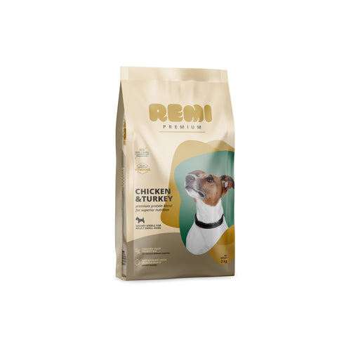 REMI PREMIUM Small, s piletinom i puretinom, 3kg