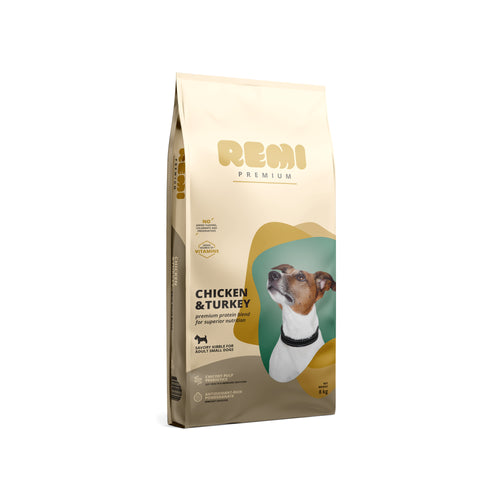 REMI PREMIUM Small, s piletinom i puretinom, 8kg